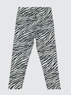 20254 MyCozyKids Girls Zebra Print 2-5 Years Leggings