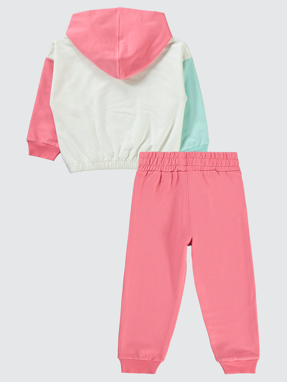 8927 MyCozyKids Girls Sequin Butterfly Print 2-5 Years Tracksuit Set
