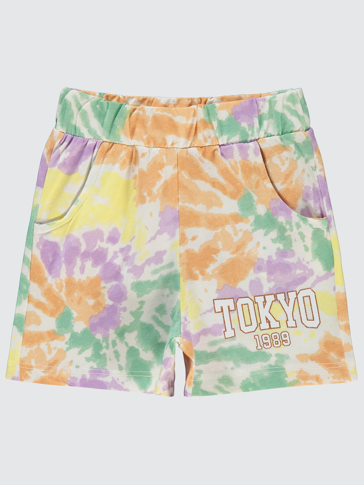 H724 Civil Grils Tokyo Print 2-5 Years Shorts