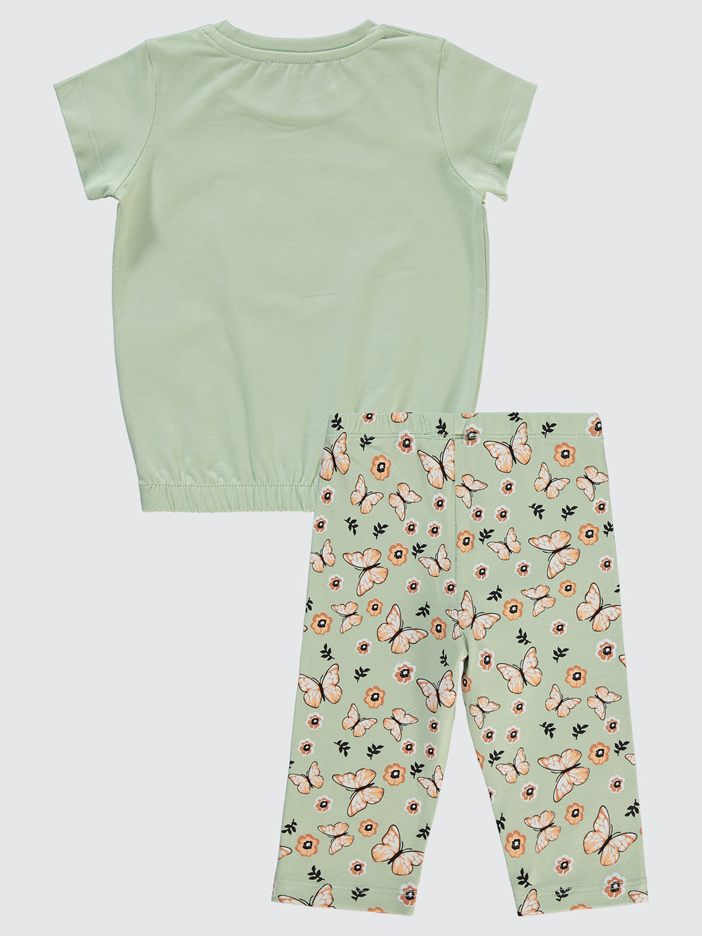 8276 MyCozyKids Girls Sequin Butterfly 2-5 Years Set