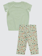 8276 MyCozyKids Girls Sequin Butterfly 2-5 Years Set