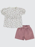 258740 MyCozyKids Baby Floral Print 6-18 Months Set