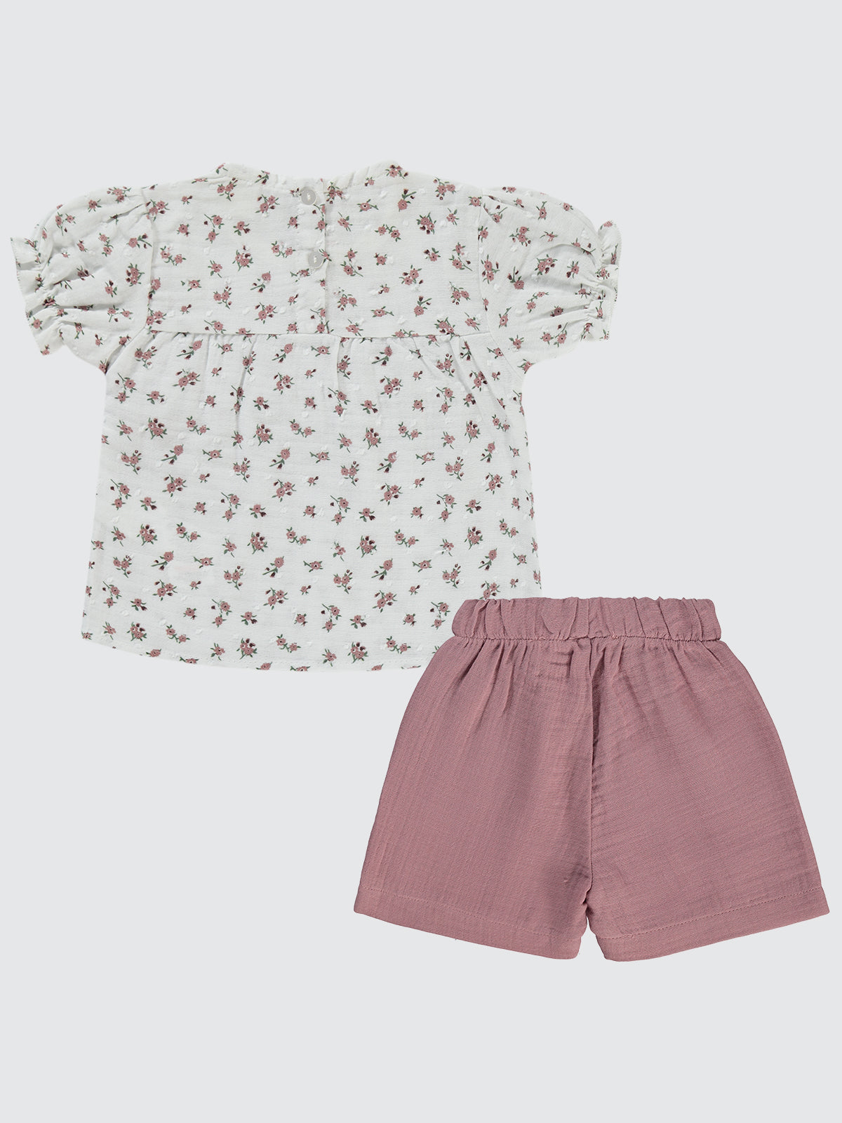 258740 MyCozyKids Baby Floral Print 6-18 Months Set