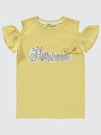 C-19102-2 MyCozyKids Girls Sulu Boya Desenli 6-9 Years Set