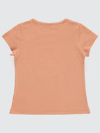 G344 MyCozyKids Girls Çilek Print 2-5 Years T-Shirt