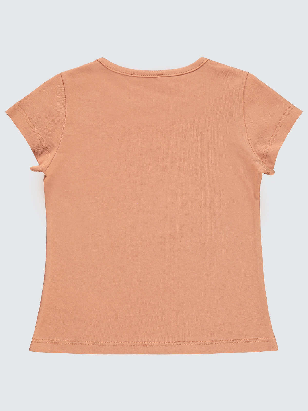 G344 MyCozyKids Girls Çilek Print 2-5 Years T-Shirt