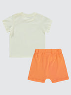 H862 MyCozyKids Baby Cute Croco Print 6-18 Months Set