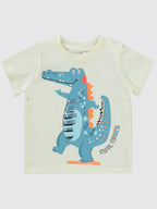 H862 MyCozyKids Baby Cute Croco Print 6-18 Months Set