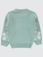 23555 MyCozyKids Girls Daisy Print 2-5 Years Sweater