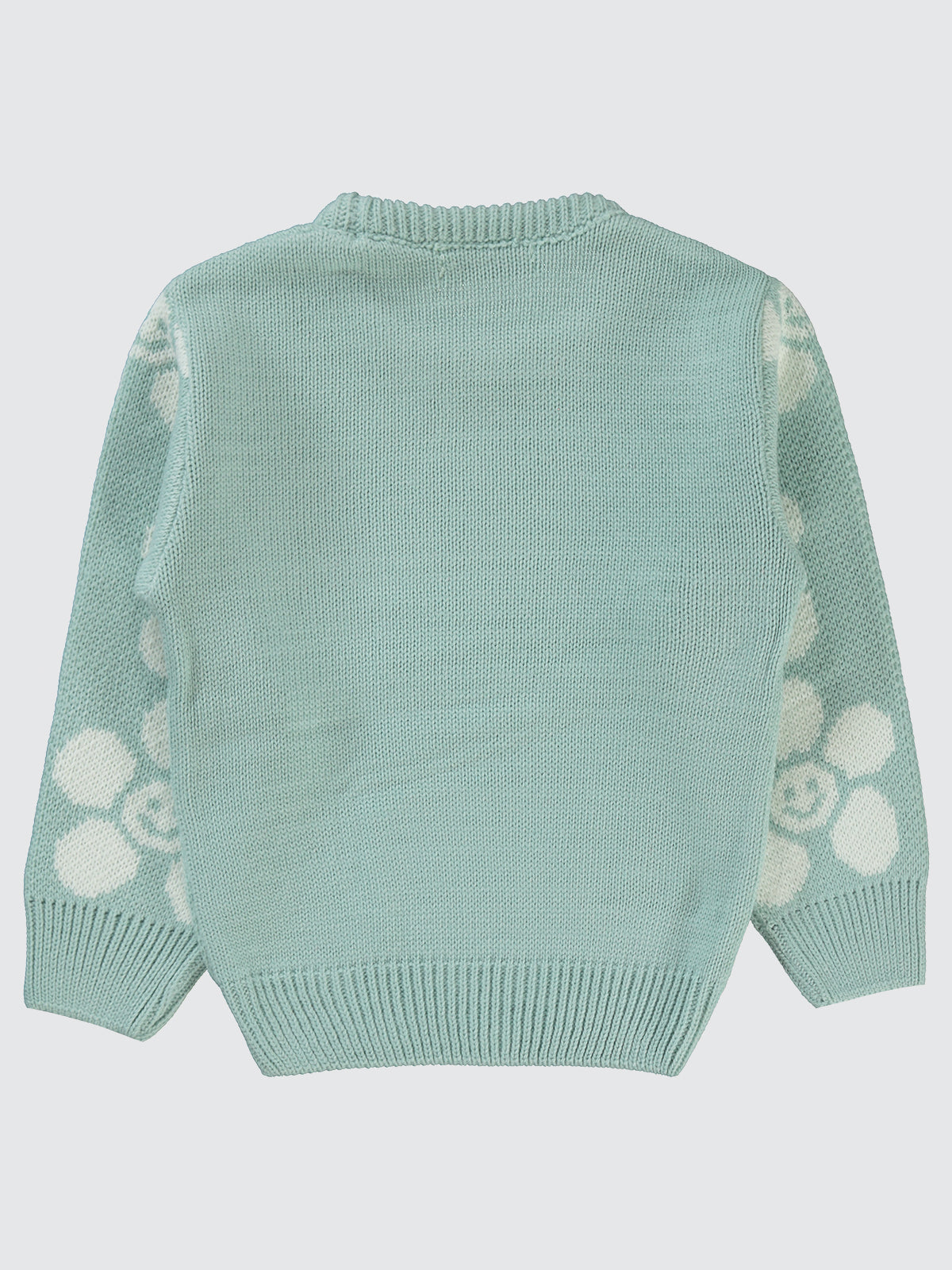 23555 MyCozyKids Girls Daisy Print 2-5 Years Sweater