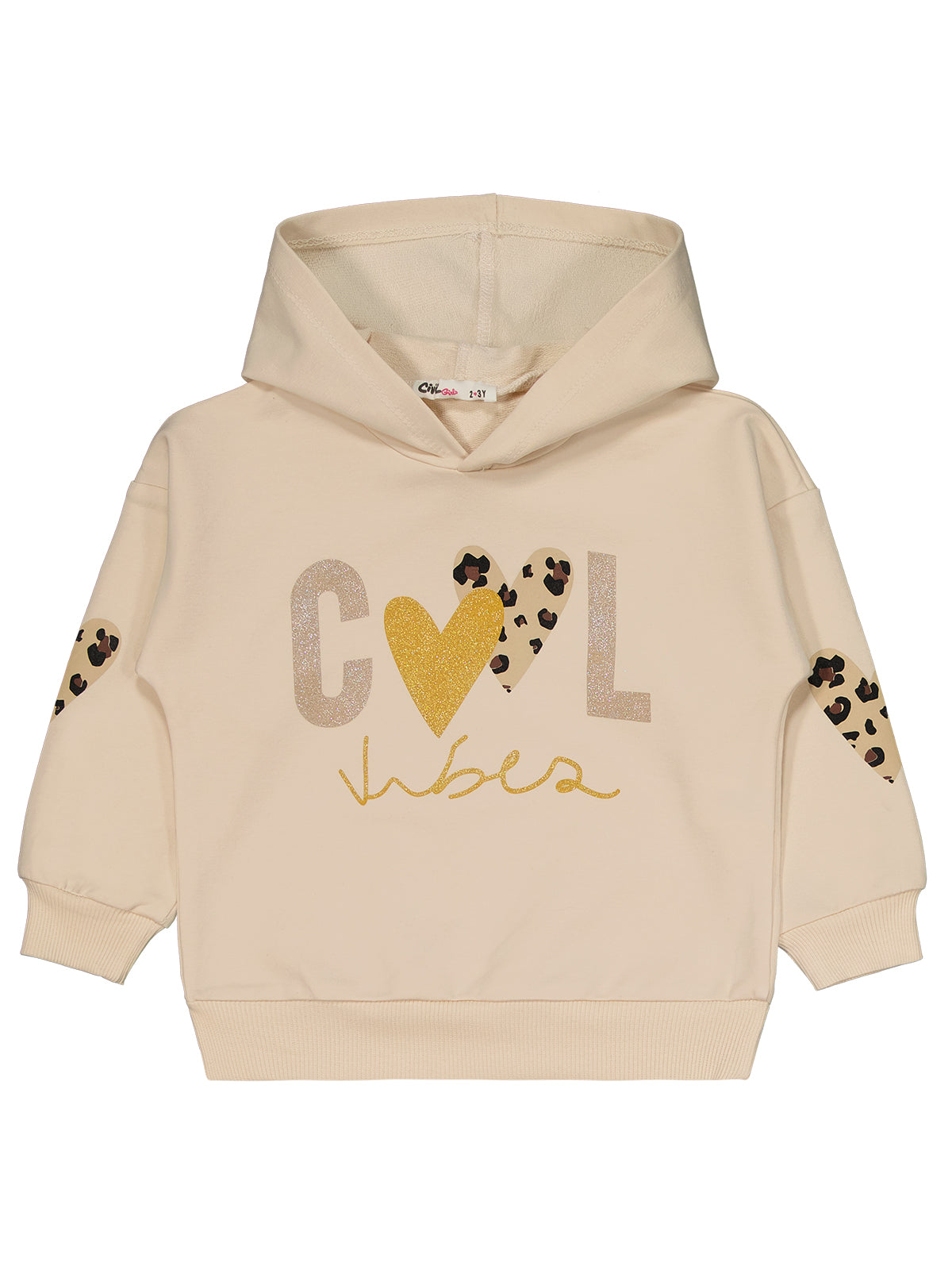 8972 MyCozyKids Girls Cool Print 2-5 Years Tracksuit Set
