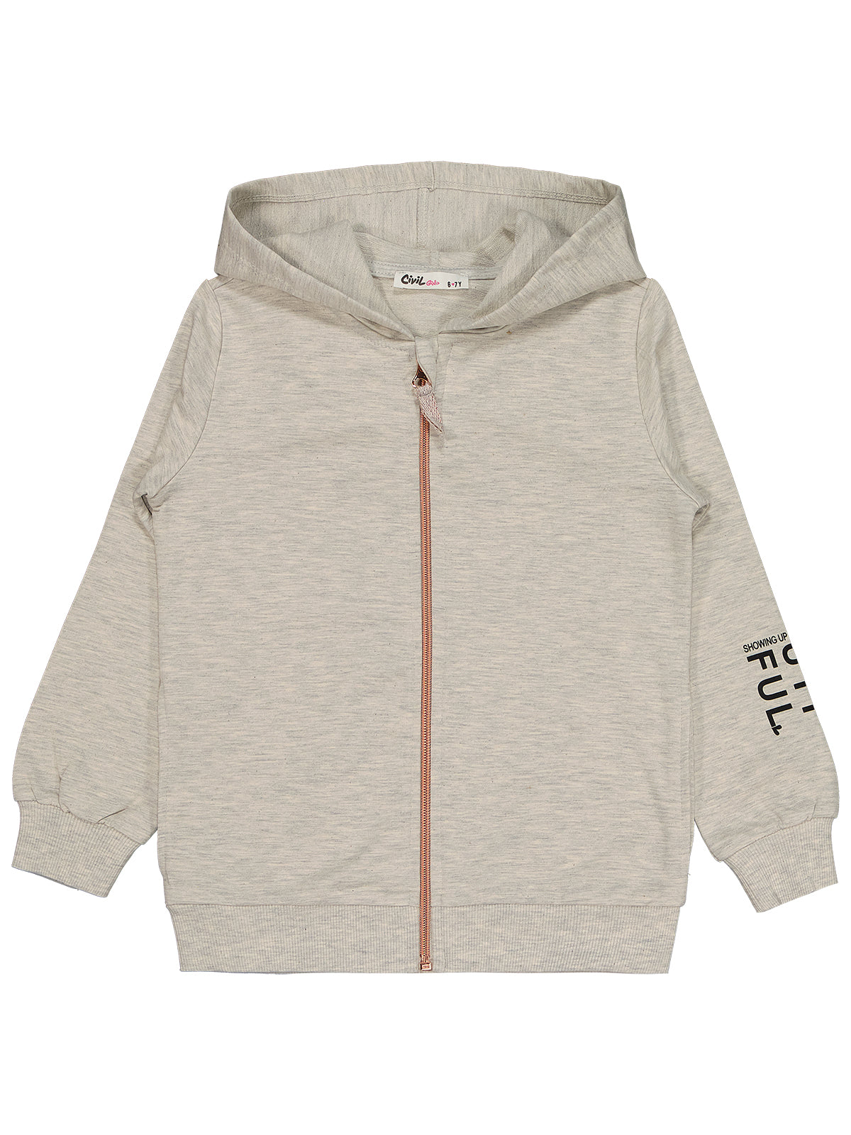 J097-2 MyCozyKids Girls Basic 6-9 Years Cardigan