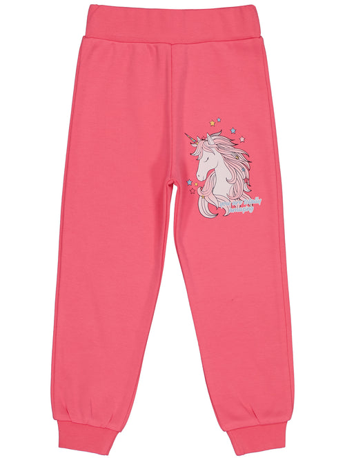 20252106 MyCozyKids Girls Unicorn Print 2-5 Years Jogger Pants