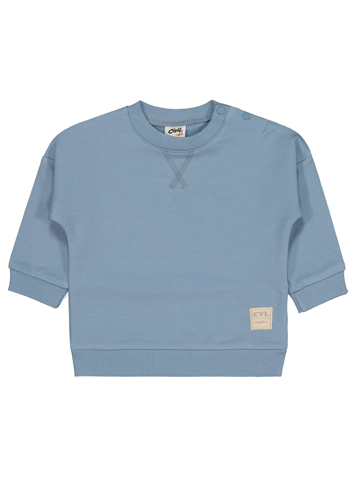 J086 MyCozyKids Baby Civil Basic Timeless 6-18 Months Sweatshirt