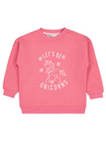 20252423 MyCozyKids Girls Unicorn Print 2-5 Years Sweatshirt