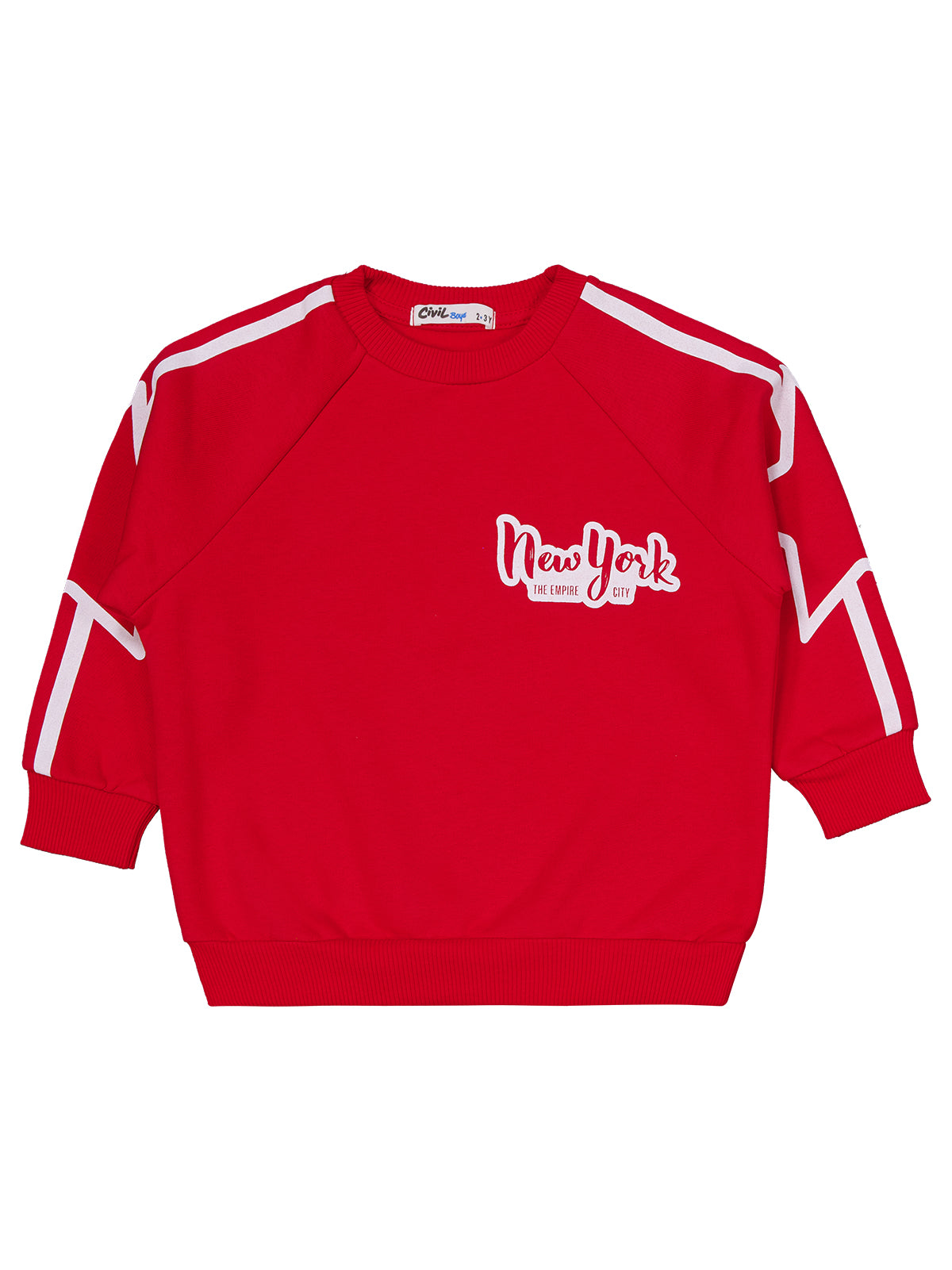 250730 MyCozyKids Boys New York Star Print 2-5 Years Tracksuit Set
