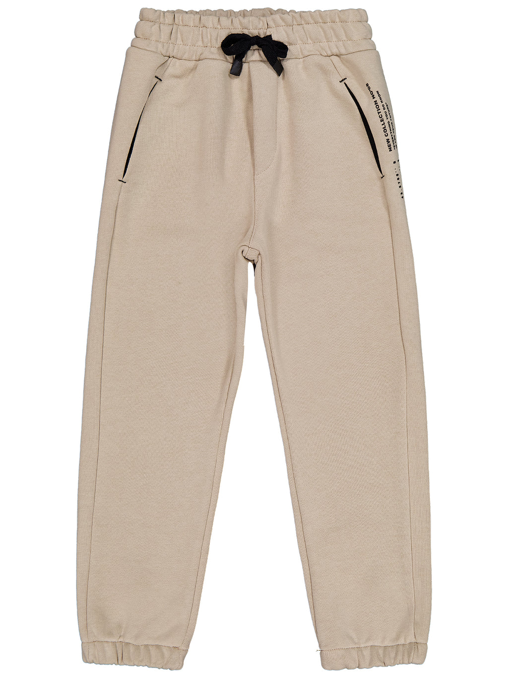 EÇ7725-2 MyCozyKids Boys Fermuar Cepli Parçalı 6-9 Years Jogger Pants