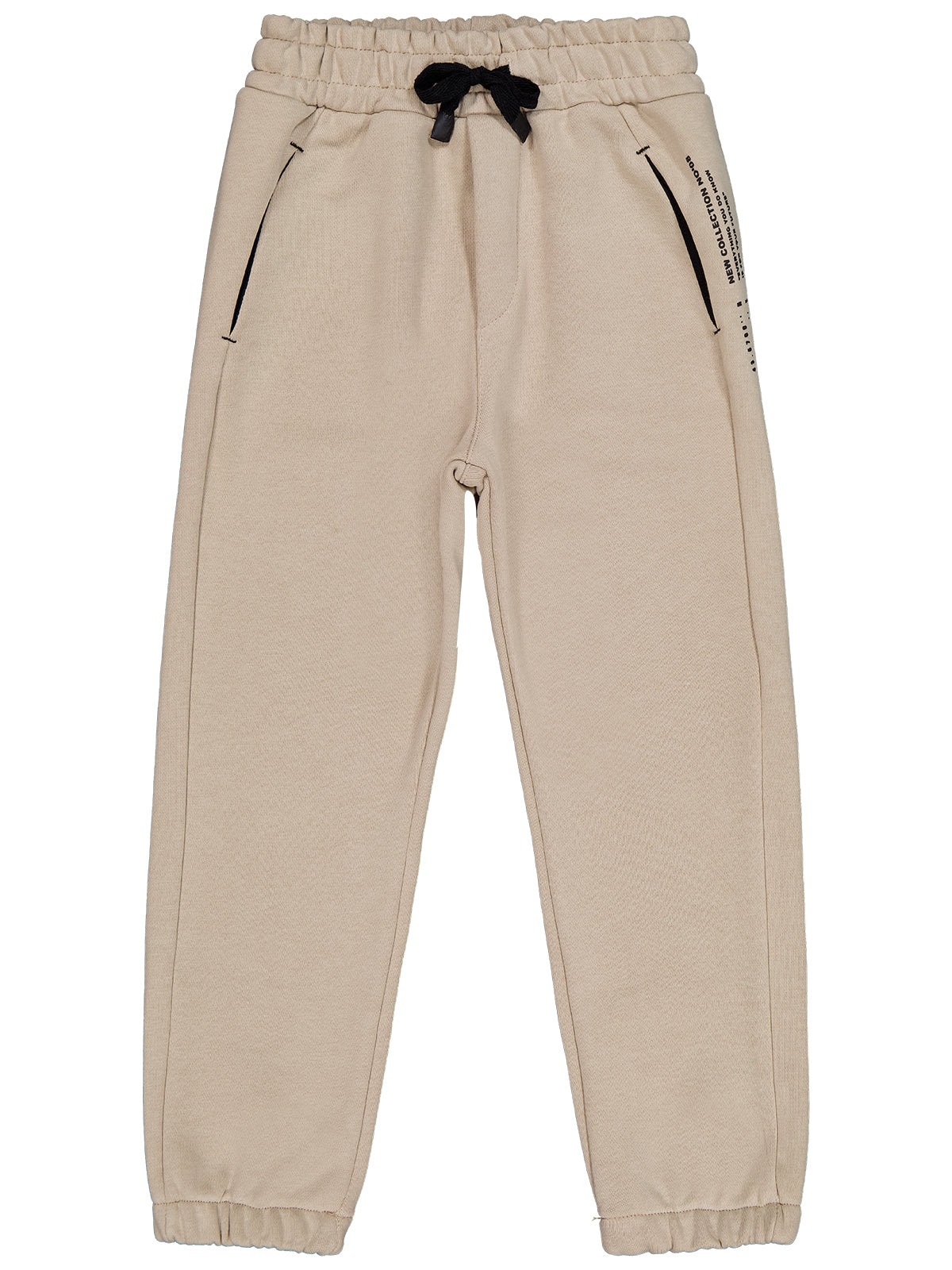 EÇ7725-2 MyCozyKids Boys Fermuar Cepli Parçalı 6-9 Years Jogger Pants