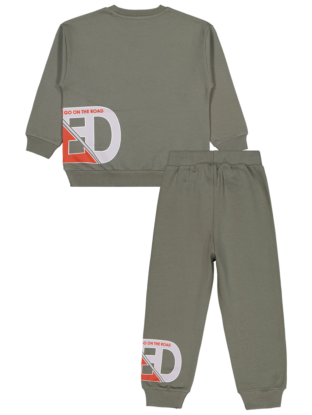 250726 MyCozyKids Boys Speed Print 6-9 Years Tracksuit Set