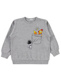 2025172 MyCozyKids Boys Astronaut Print 2-5 Years Sweatshirt