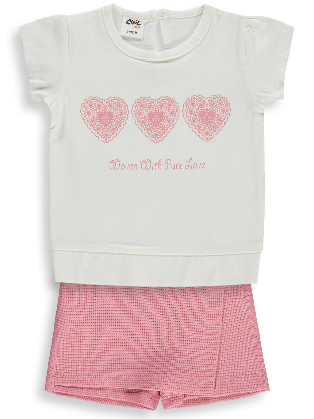 B26Y488 MyCozyKids Baby Kalpler Embroidered 6-18 Months Set