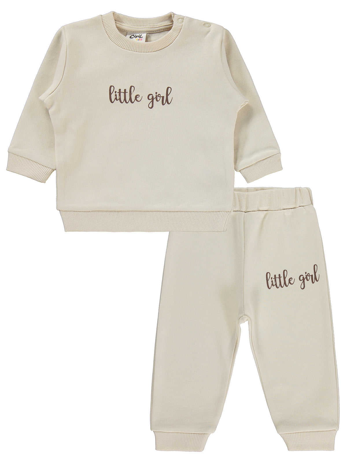 2024-1 MyCozyKids Baby Little Girl Print 6-18 Months Set