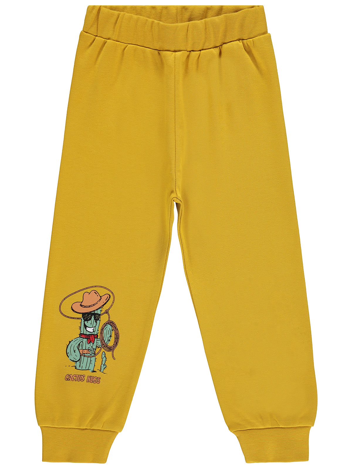 2683 MyCozyKids Boys Cowboy Cactus Print 2-5 Years Jogger Pants