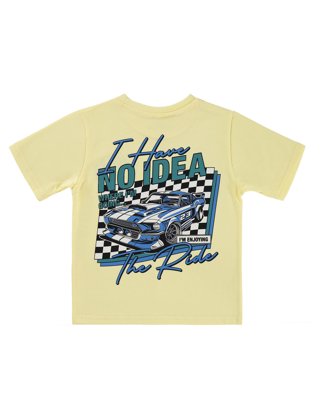 E26Y085 MyCozyKids Boys NO IDEA Print 2-5 Years T-Shirt
