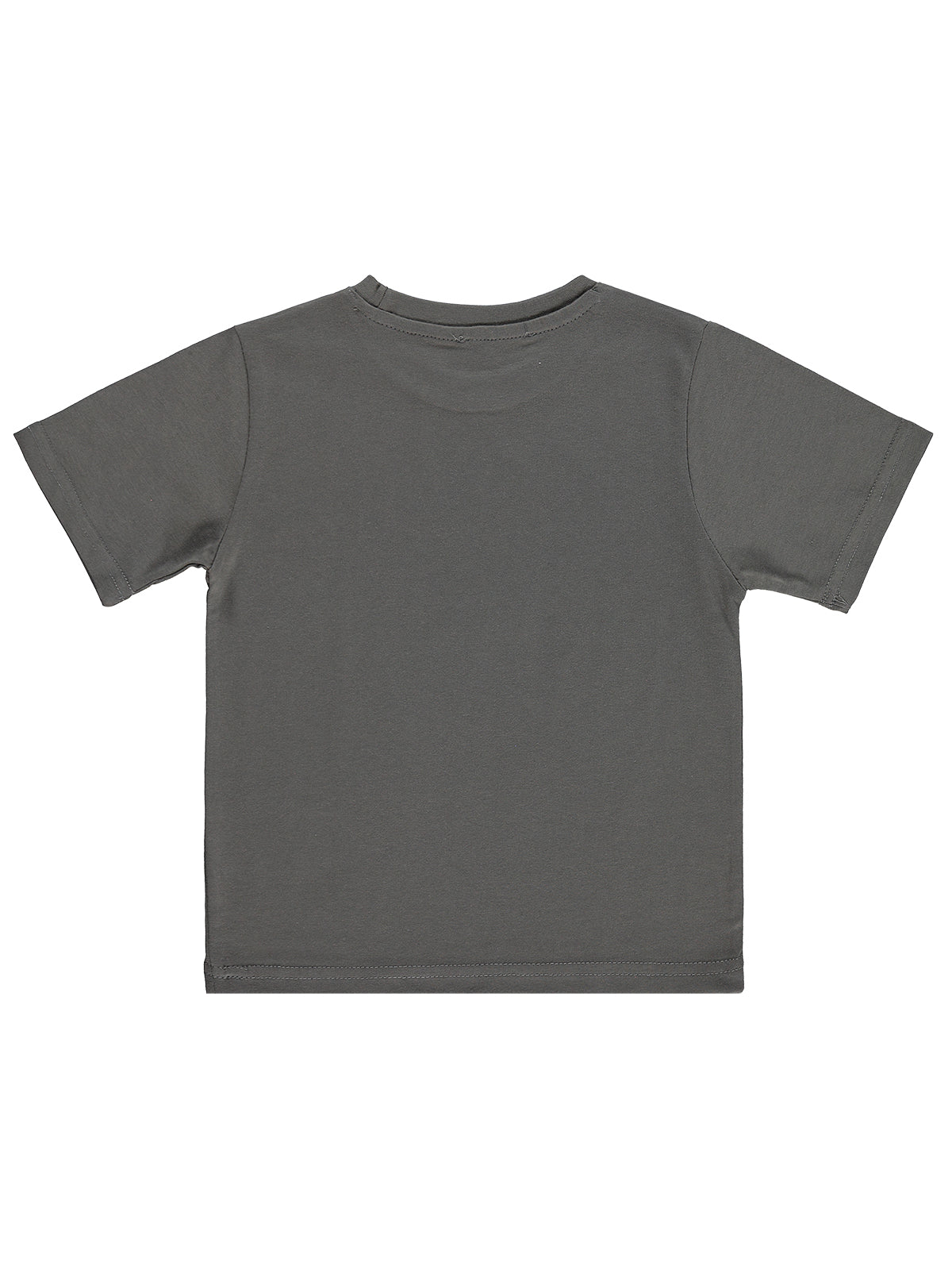 E26Y090 MyCozyKids Boys NEVER Basklı 2-5 Years T-Shirt