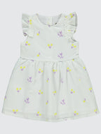 233272 MyCozyKids Girls Floral Print 2-5 Years Dress