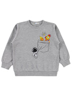 2025172 MyCozyKids Boys Astronaut Print 2-5 Years Sweatshirt