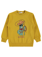 2682 MyCozyKids Boys Cowboy Cactus Print 2-5 Years Sweatshirt