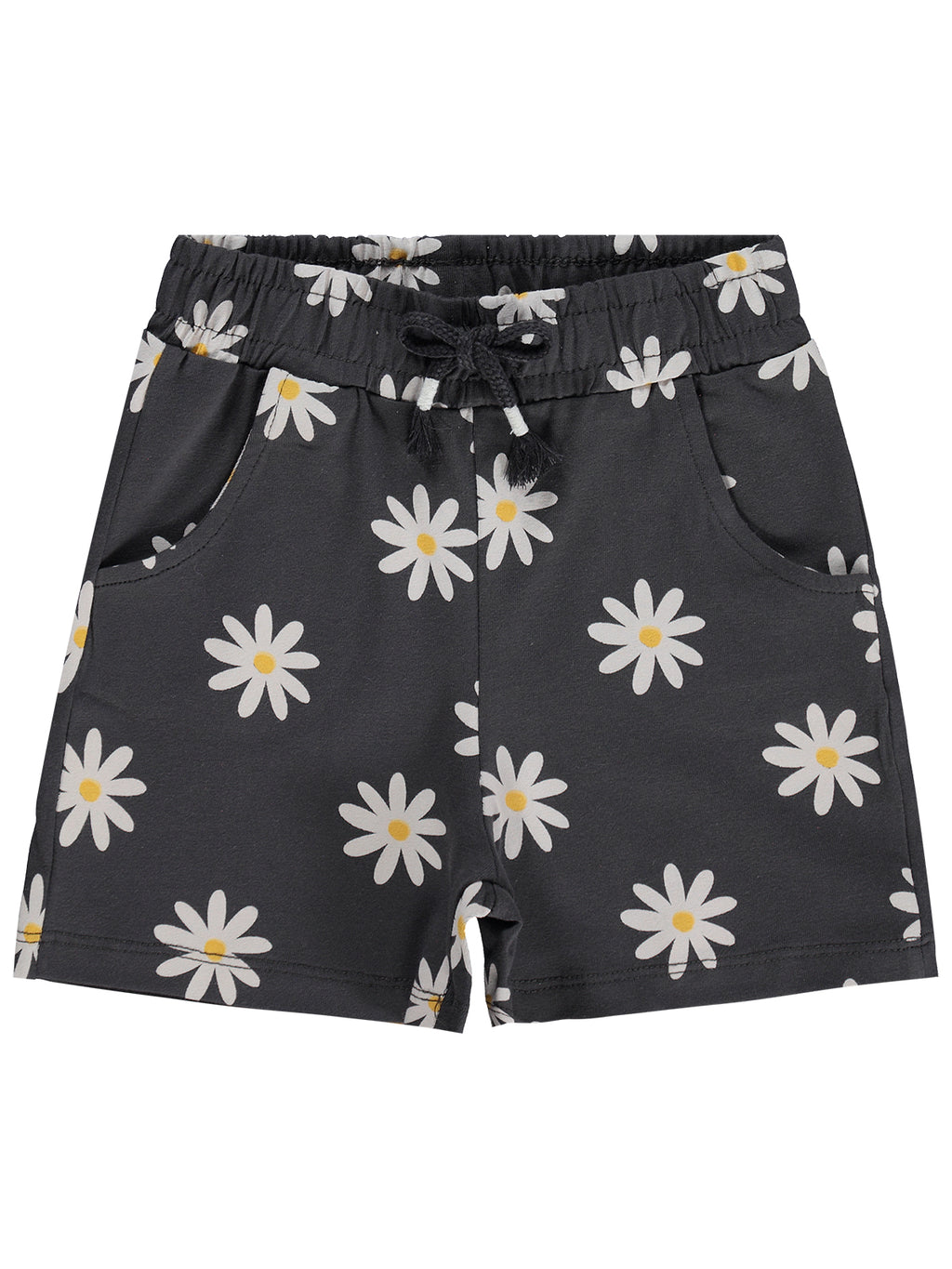 K26Y618-1 MyCozyKids Girls Daisy Print 2-5 Years Shorts