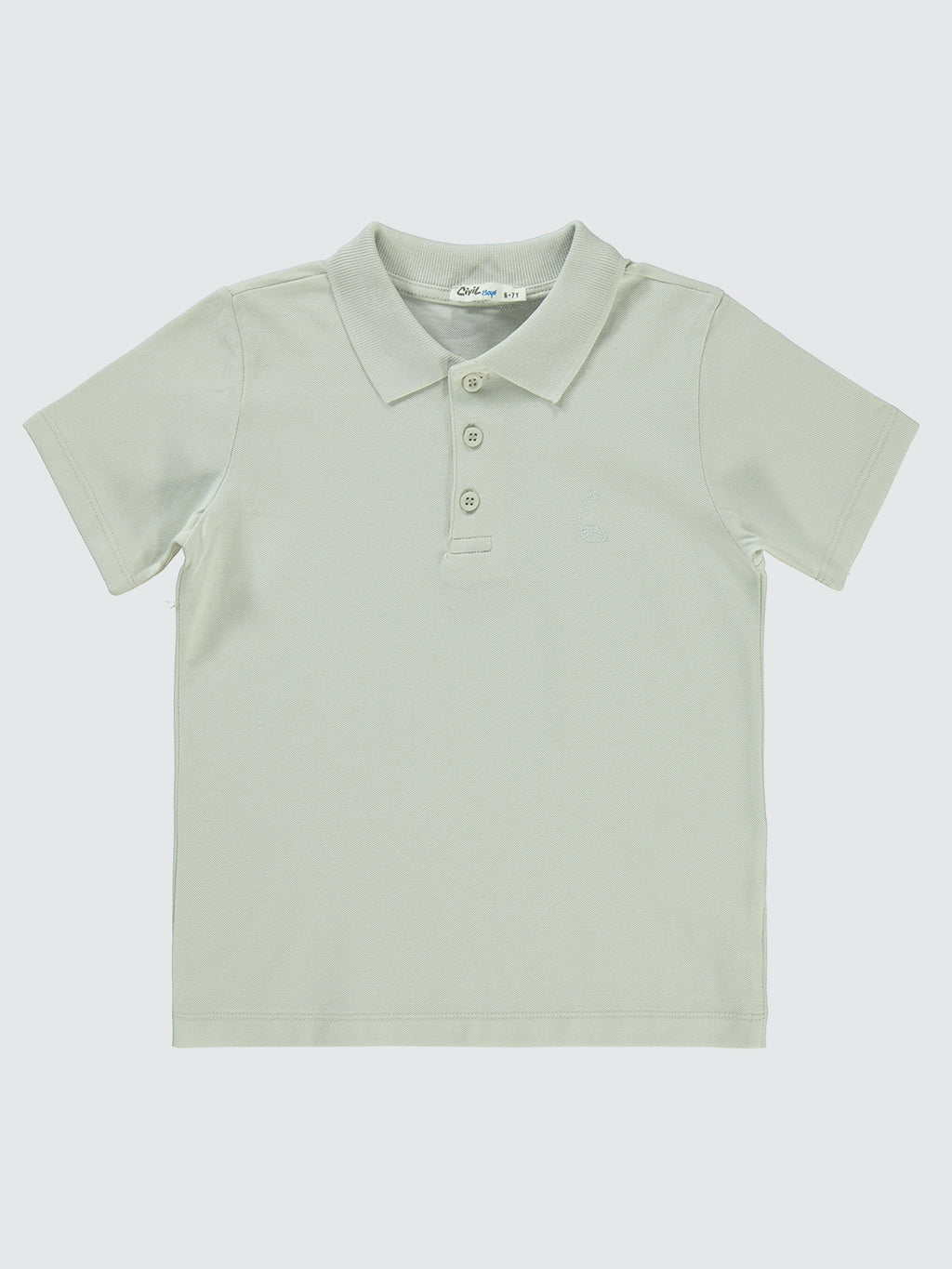 5500-2 MyCozyKids Boys Sailboat Embroidered Polo 6-9 Years T-Shirt