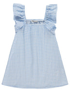 K26Y036-1 MyCozyKids Girls Plaid 2-5 Years Dress