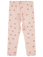 K26Y643-1 MyCozyKids Girls Small Heart Print 2-5 Years Leggings