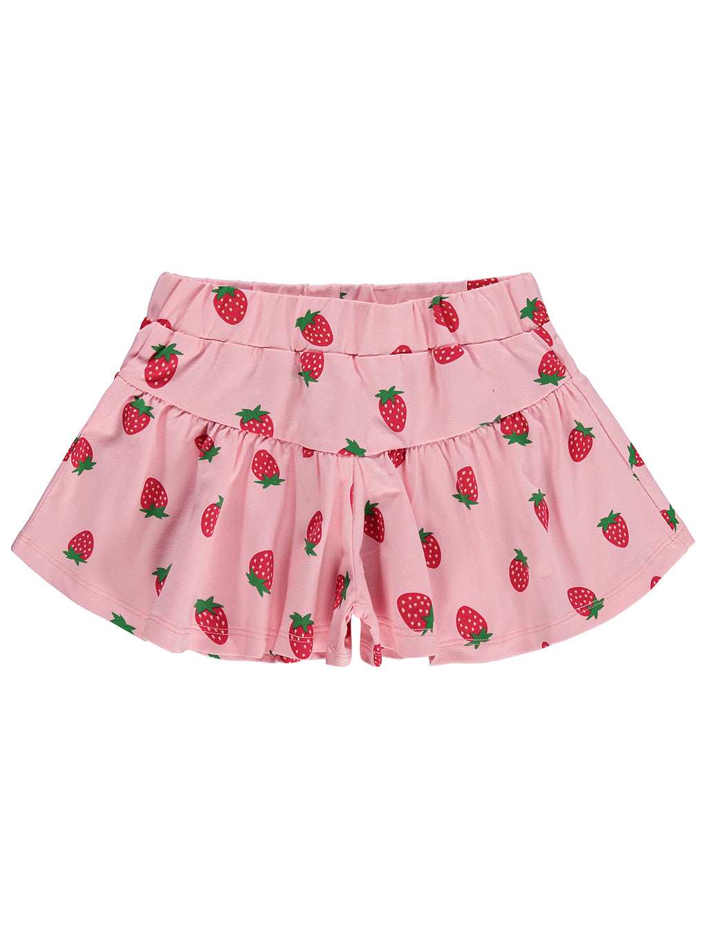 K26Y125-1 MyCozyKids Girls Strawberry Print 2-5 Years Shorts
