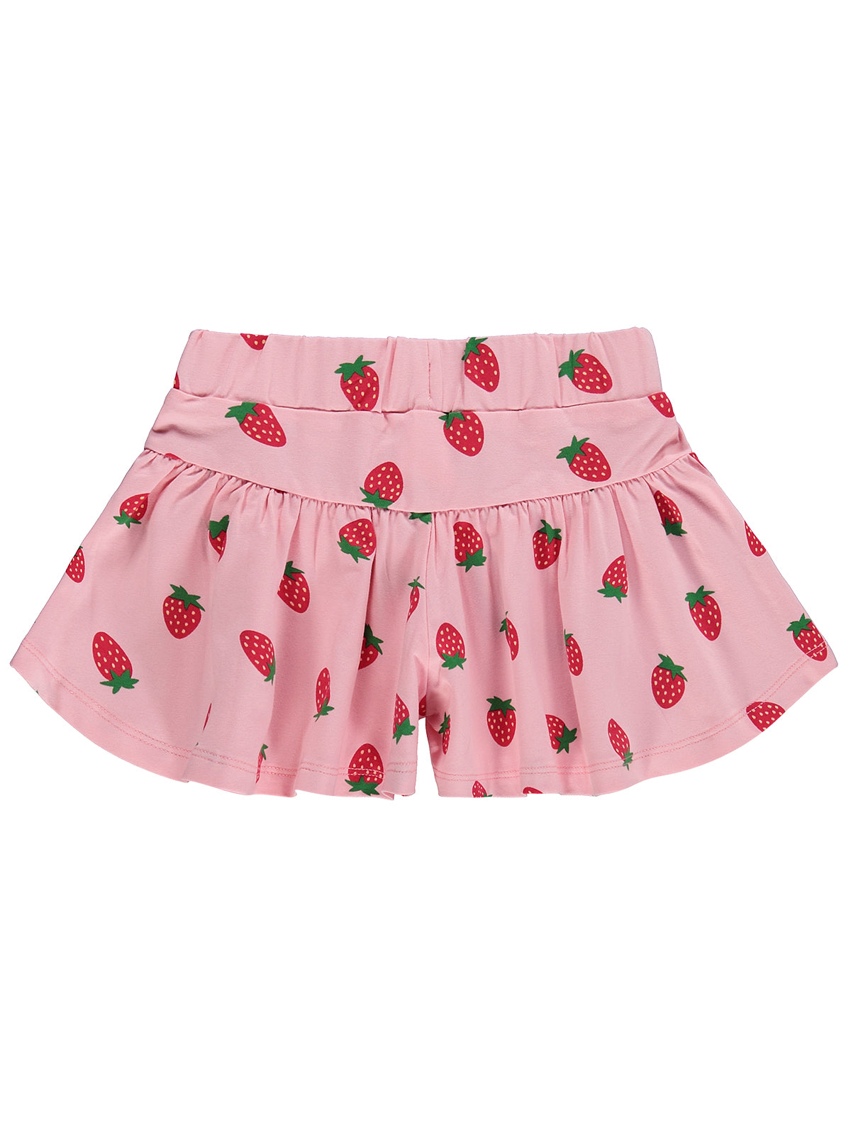 K26Y125-1 MyCozyKids Girls Strawberry Print 2-5 Years Shorts