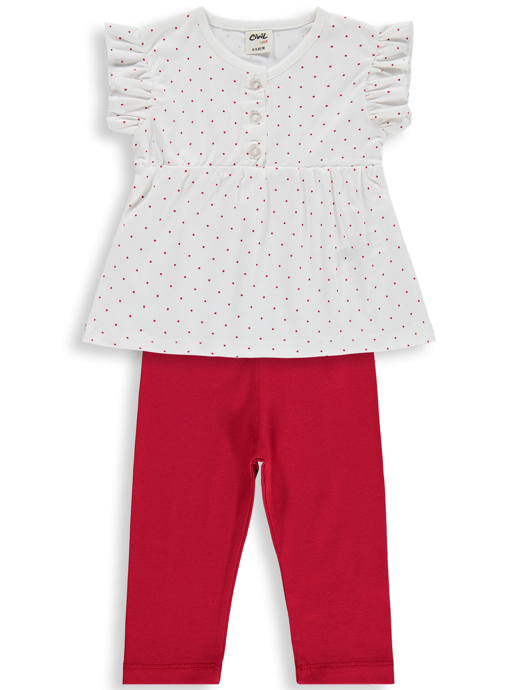 B26Y572 MyCozyKids Baby Puan Empirme 6-18 Months Set