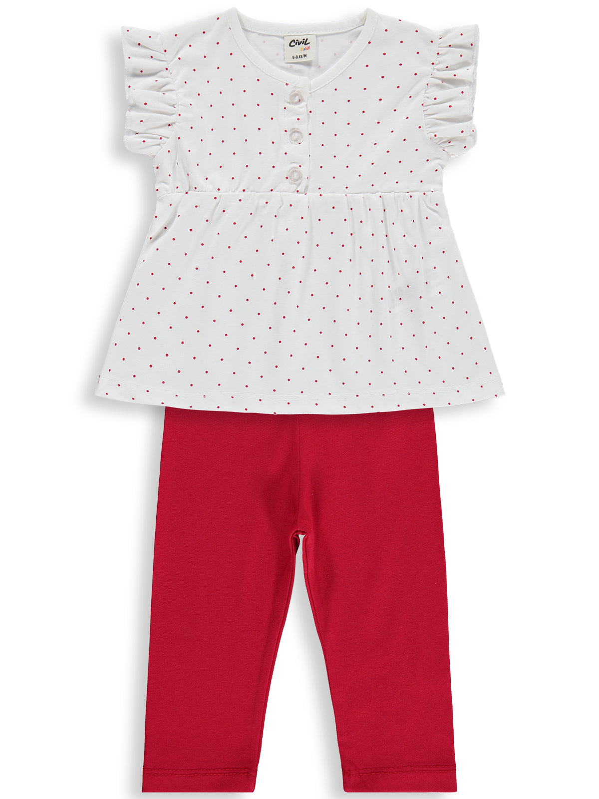 B26Y572 MyCozyKids Baby Puan Empirme 6-18 Months Set