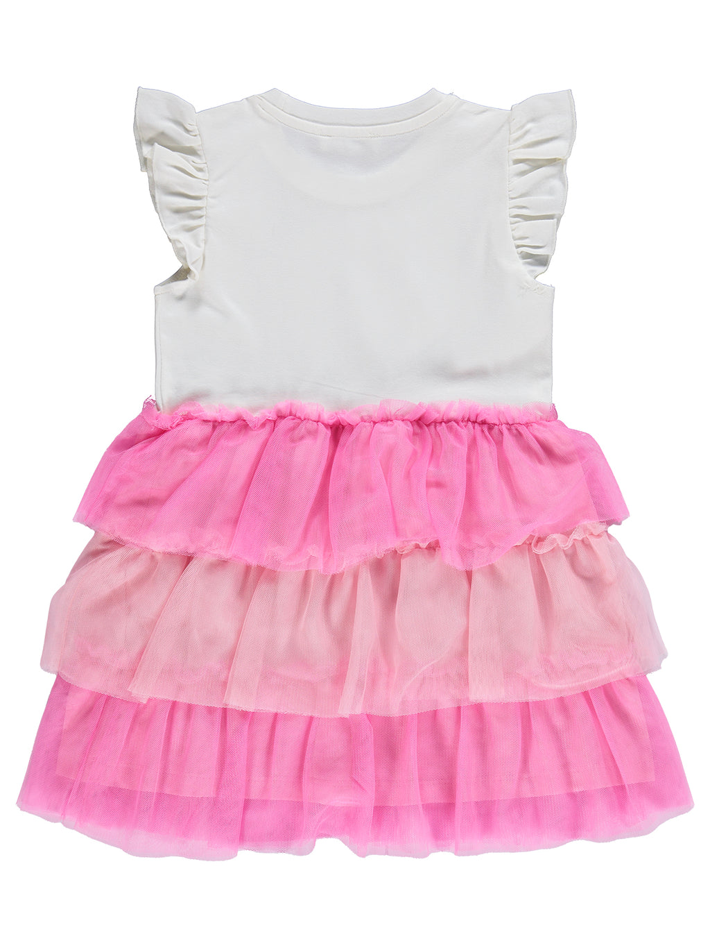 K26Y580-1 MyCozyKids Girls Unicorn Print 2-5 Years Dress