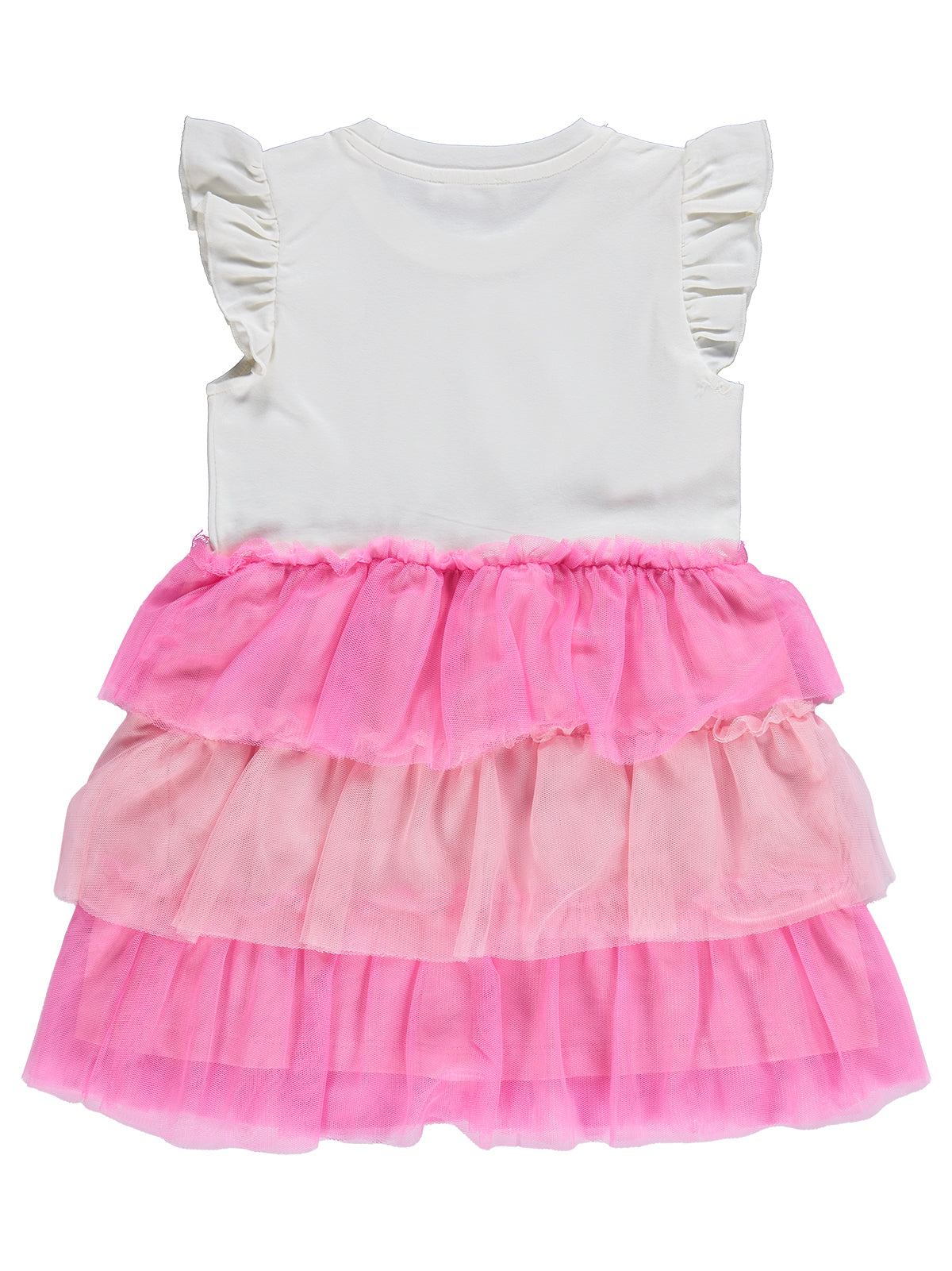 K26Y580-1 MyCozyKids Girls Unicorn Print 2-5 Years Dress