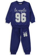 262506 MyCozyKids Boys Los Angeles 96 Print 2-5 Years Tracksuit Set
